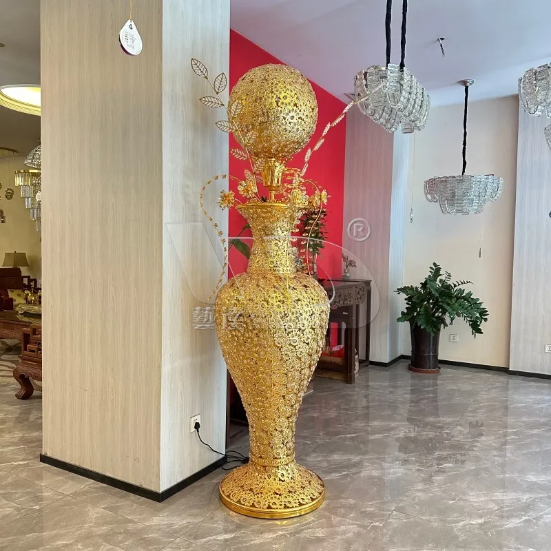 Golden Light Vase