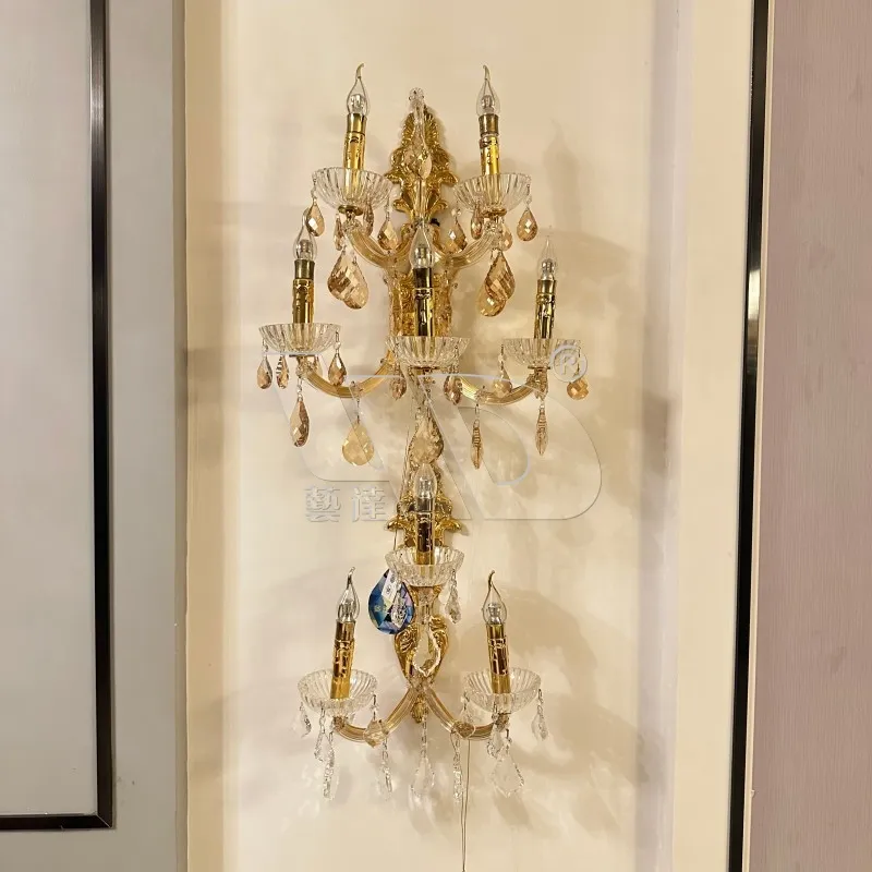 Classic Crystal Wall Light