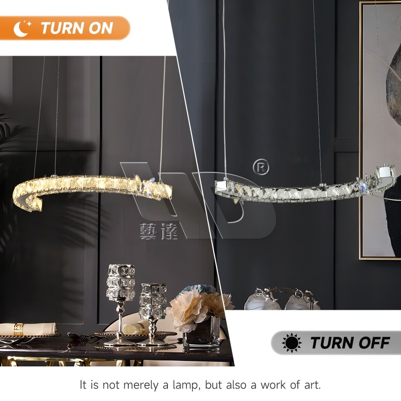 Semi-Circle Butterfly Chandelier