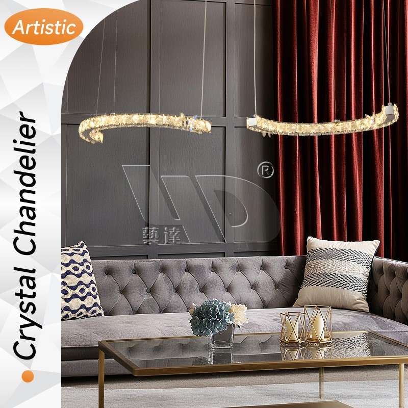 Semi-Circle Butterfly Chandelier