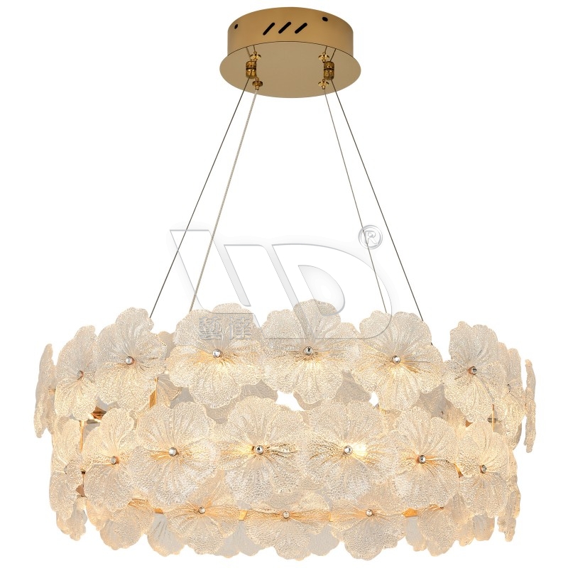 Snow-Flower Pendant Light