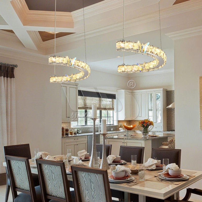 Semi-Circle Chandelier