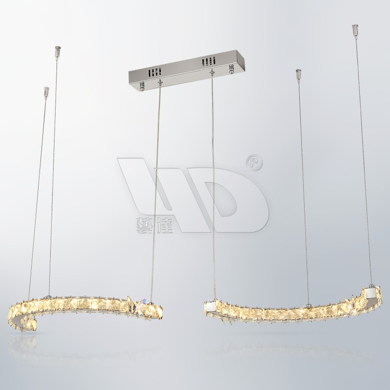 Semi-Circle Butterfly Chandelier