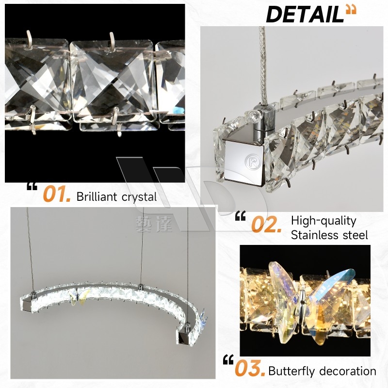 Semi-Circle Chandelier