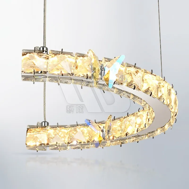Semi-Circle Chandelier