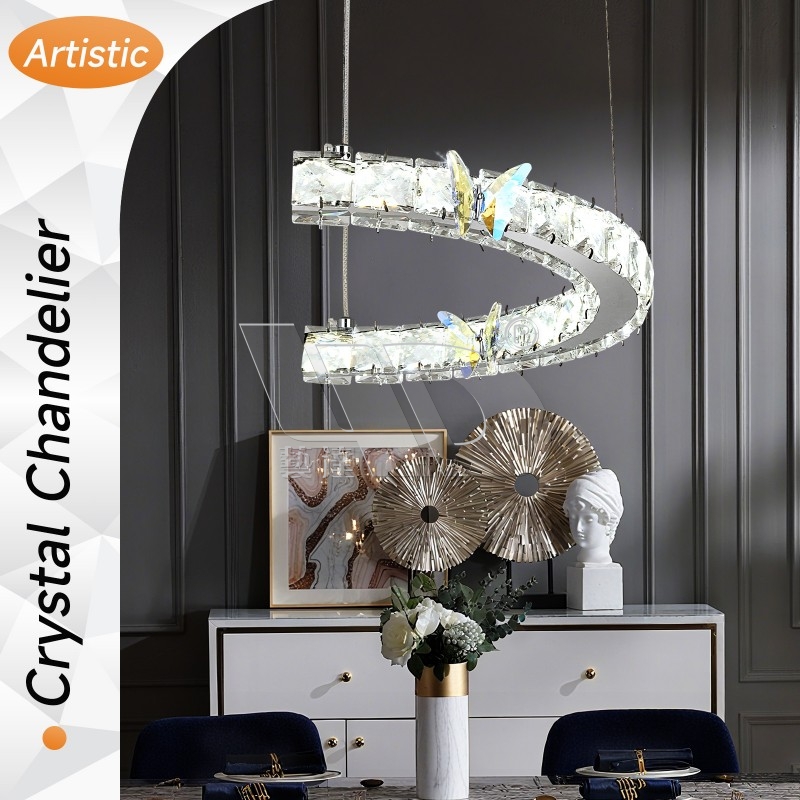 Semi-Circle Chandelier