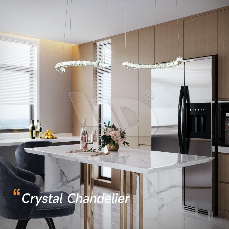 Semi-Circle Butterfly Chandelier