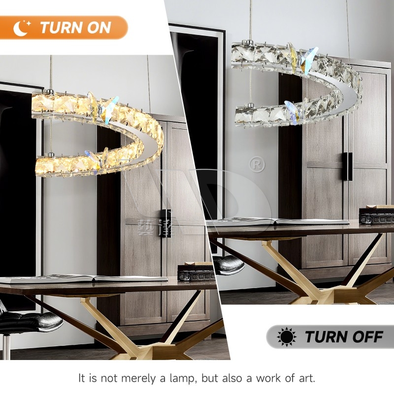 Semi-Circle Chandelier