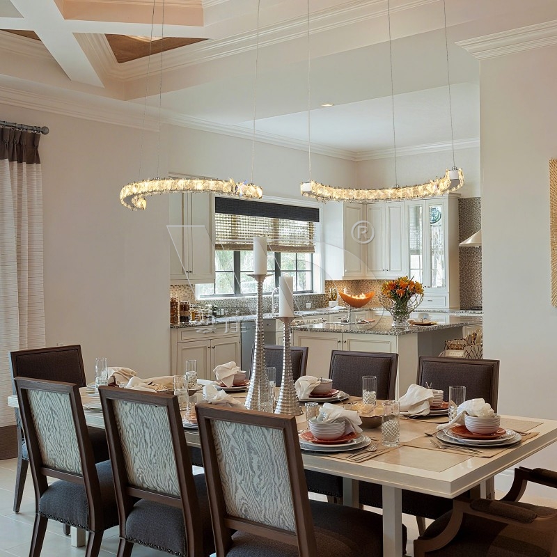 Semi-Circle Butterfly Chandelier