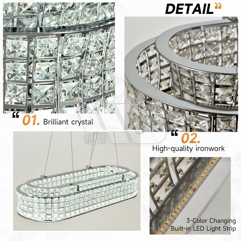 Canton Tower Pendant Lamp (Rectangle)