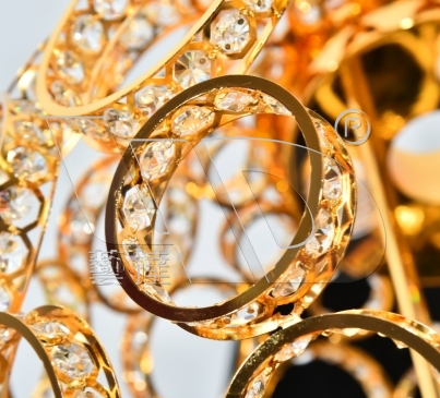 Crystal round ball pendant lamp