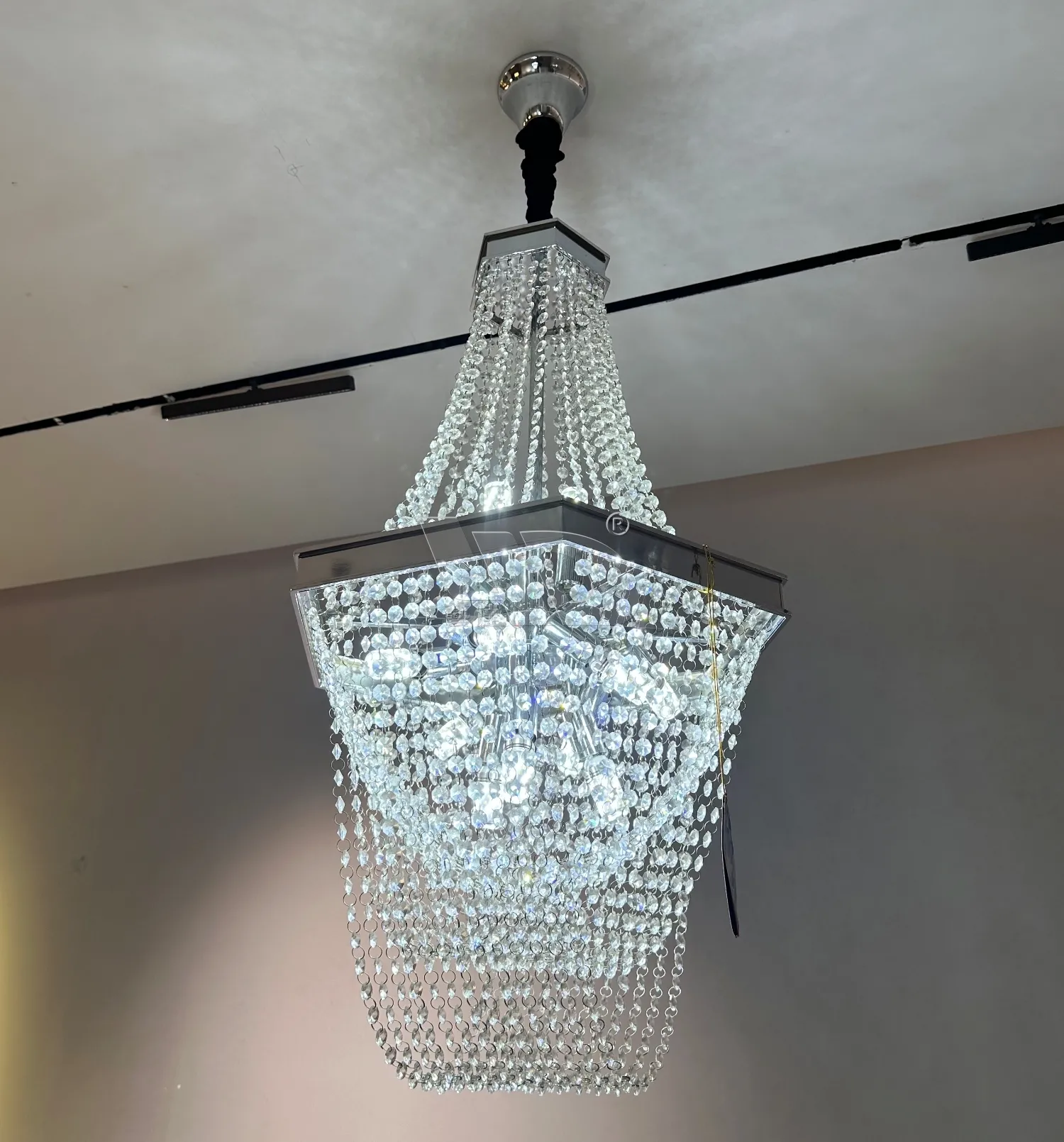 Cacade Crystal Pendant lamp