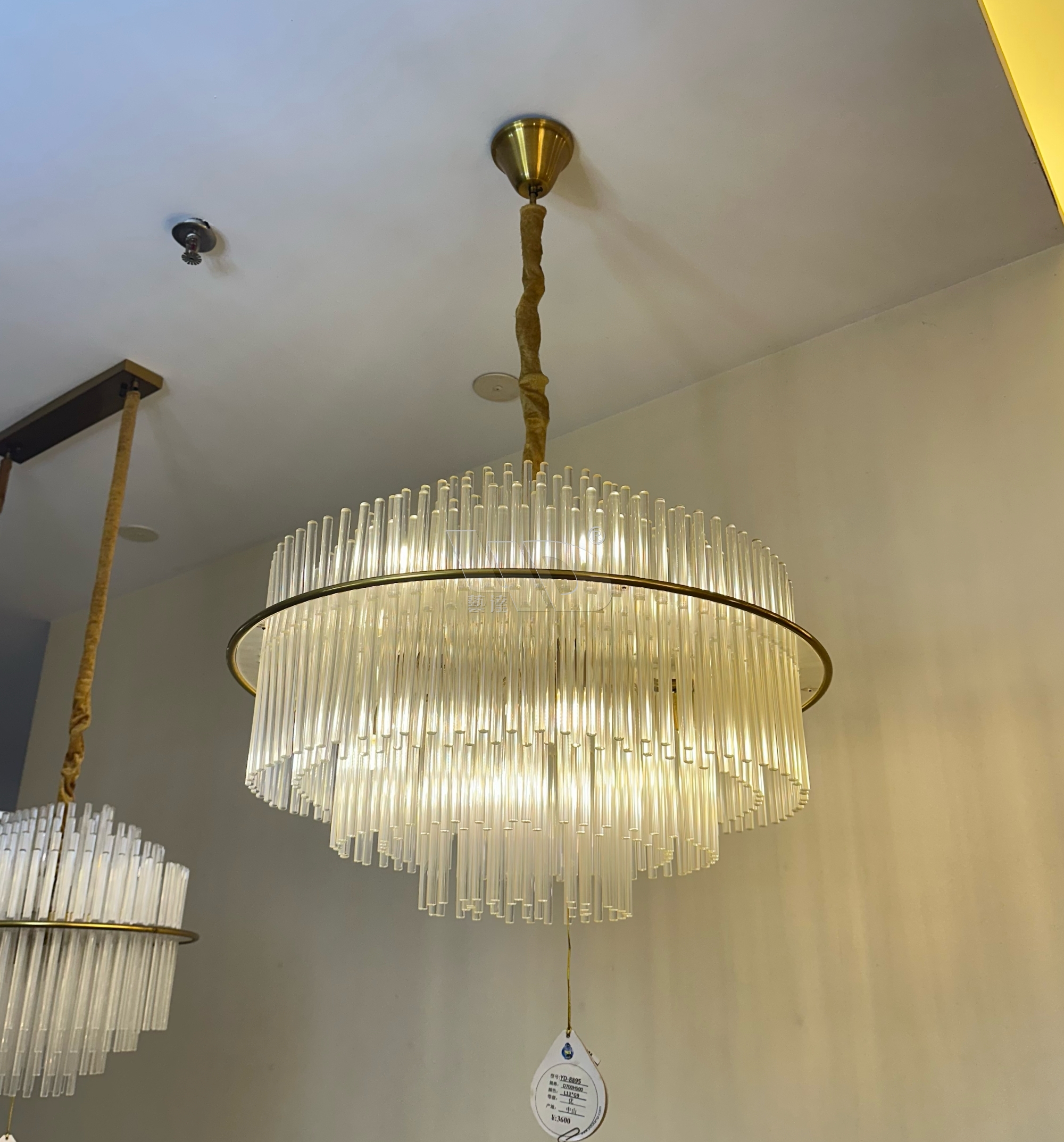 Glass Round Pendant lamp